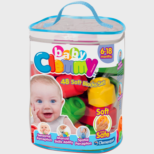 Baby clemmy 24 soft clearance blocks